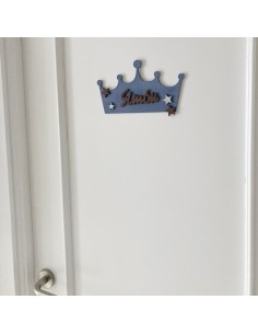 Corona decorada con nombre 2