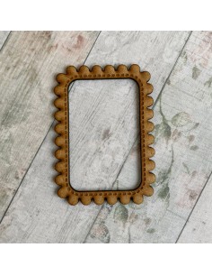 Marquito Rectangular Pespunte