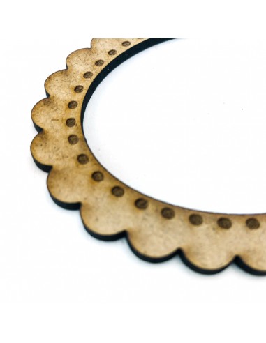 Marquito Ovalado Pespunte